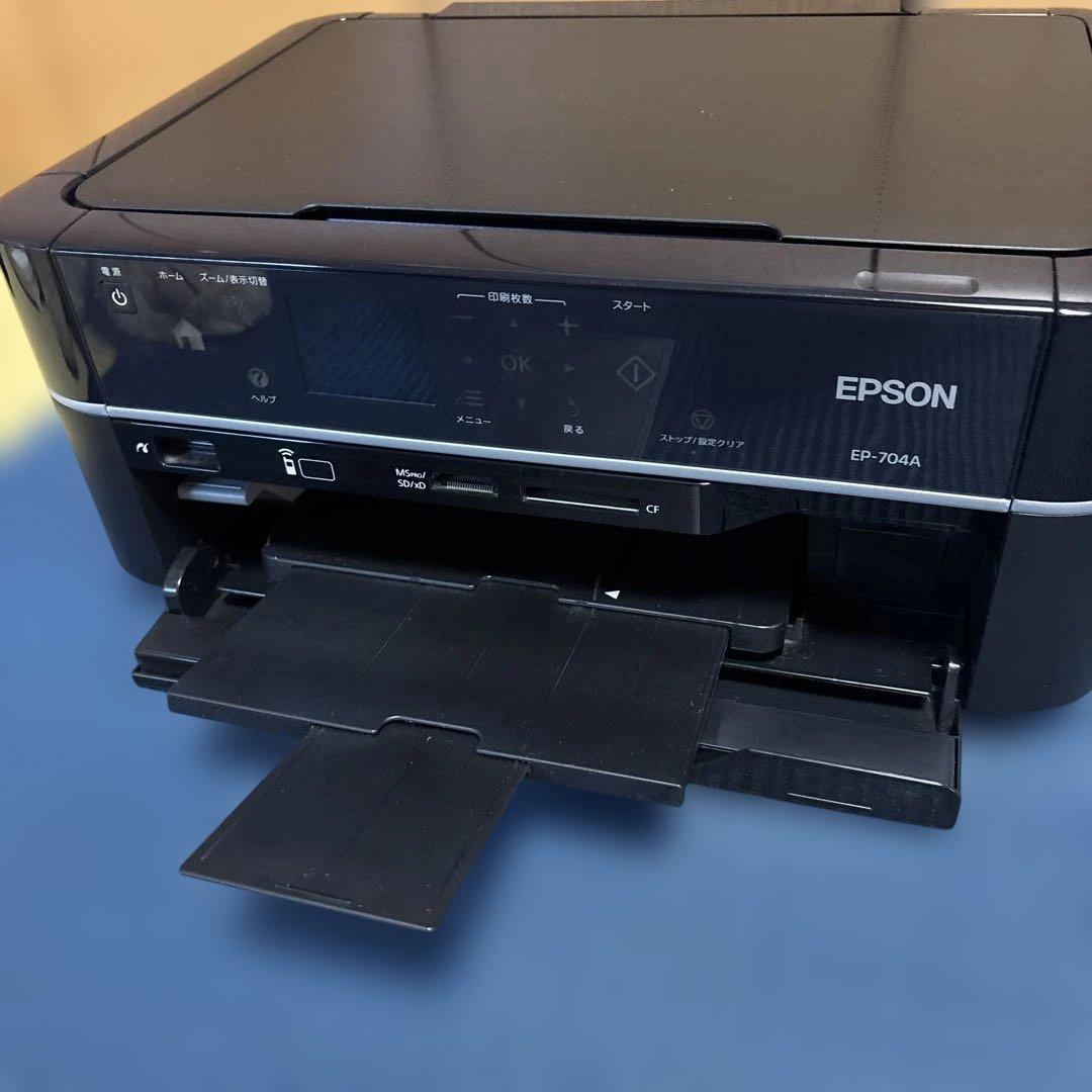 EPSON EP-704A インクジェットプリンター 家庭用プリンター コピー機