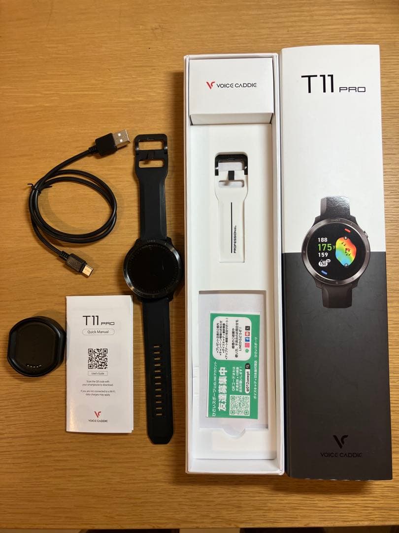 モズさま用　T11 PRO ボイスキャディGPSナビ腕時計