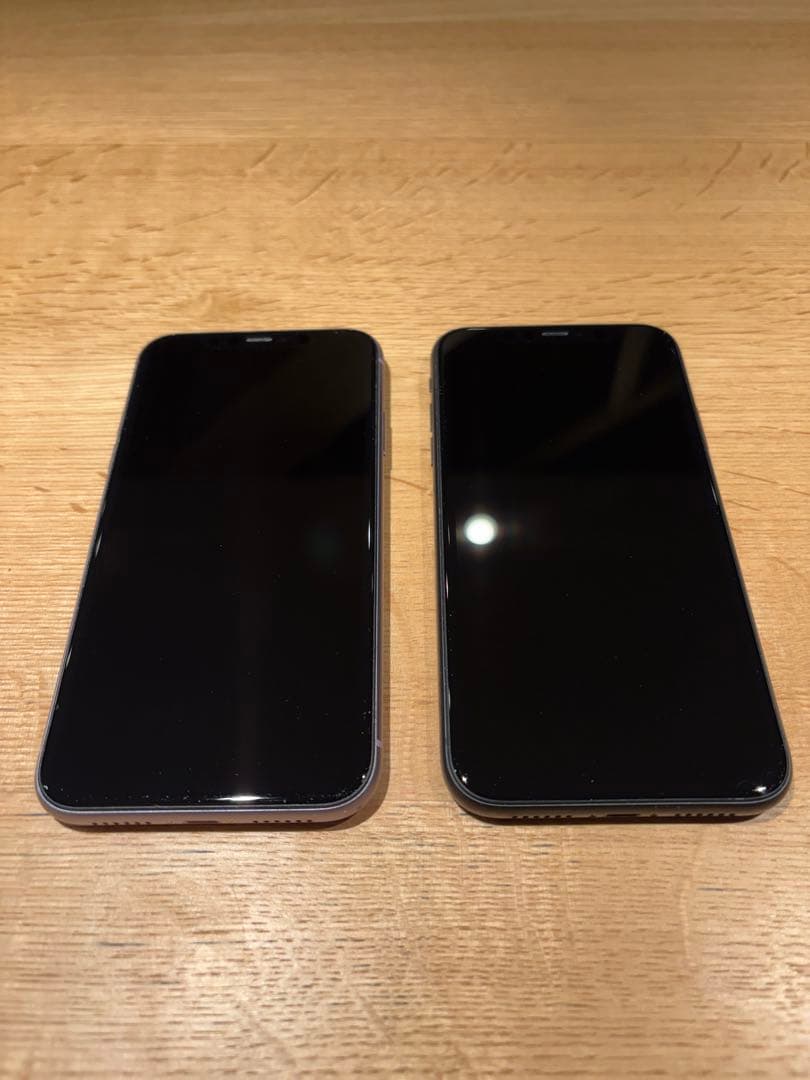 Apple iPhone 11 パープル ブラック 64GB 2色セット