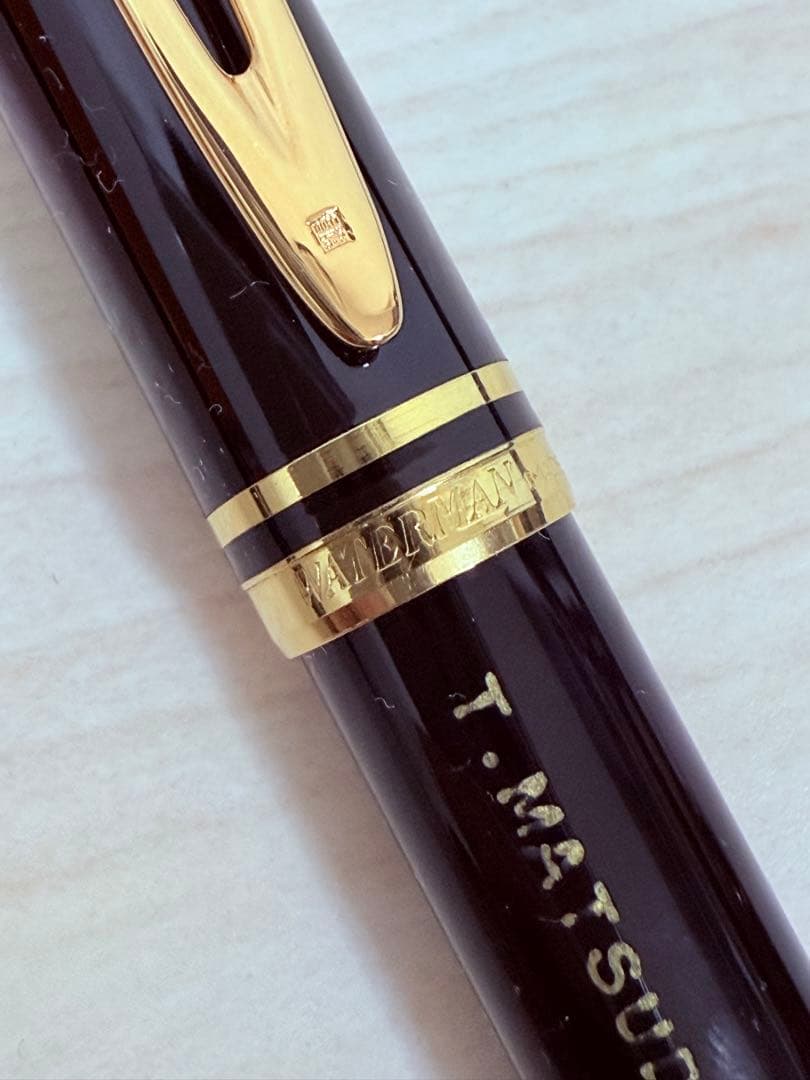 Waterman 万年筆　ボールペン　セット　18k