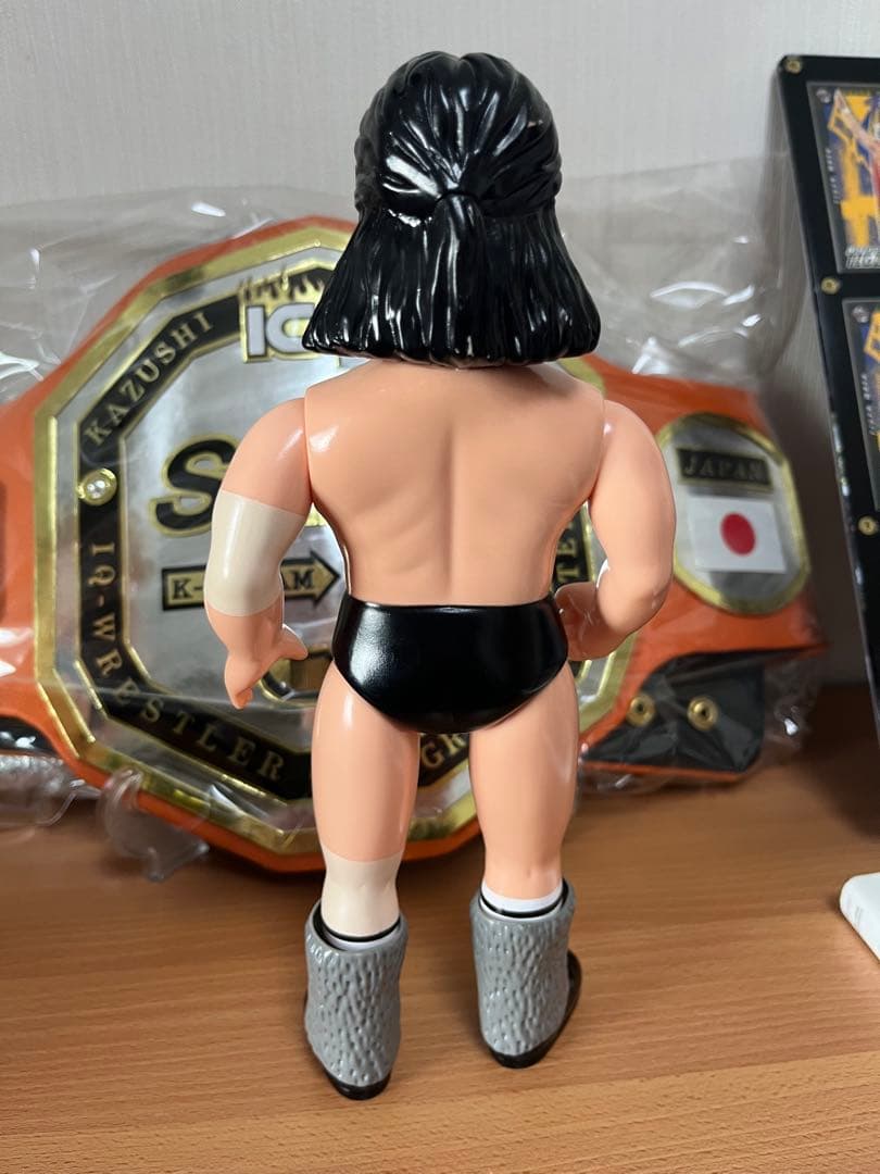 メディコムトイ　ソフビ　ファイティングシリーズ　超獣コンビ　ハンセン、ブロディ