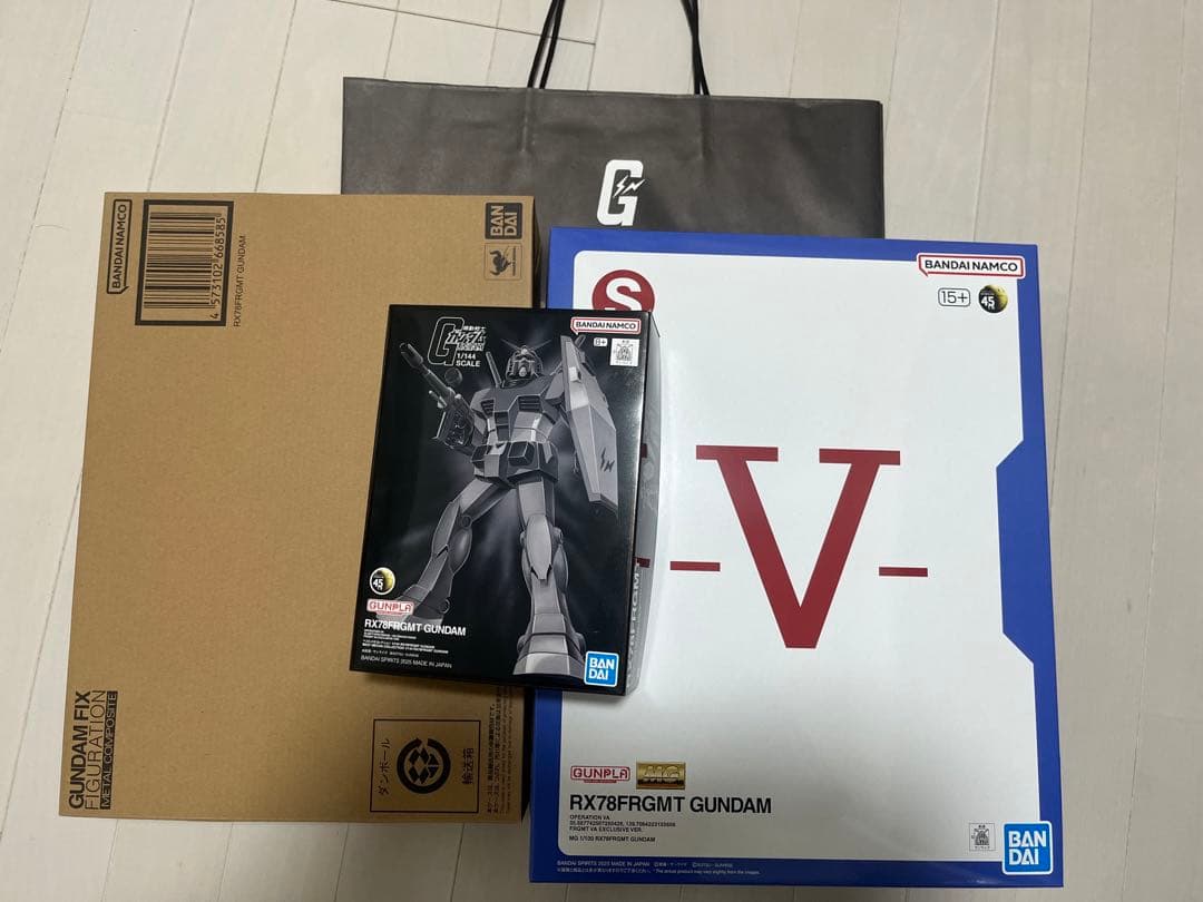 GUNDAM45FRGMT 3点セット　ガンダム　フラグメント