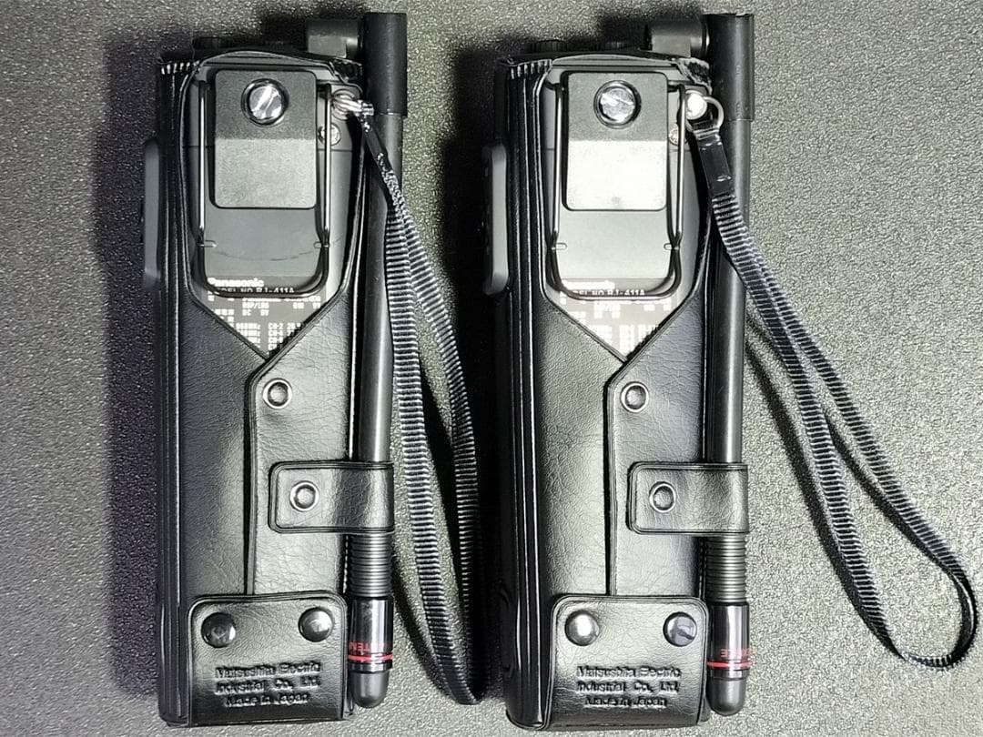 美品 Panasonic RJ-411A CBトランシーバー 2台 防滴 動作品
