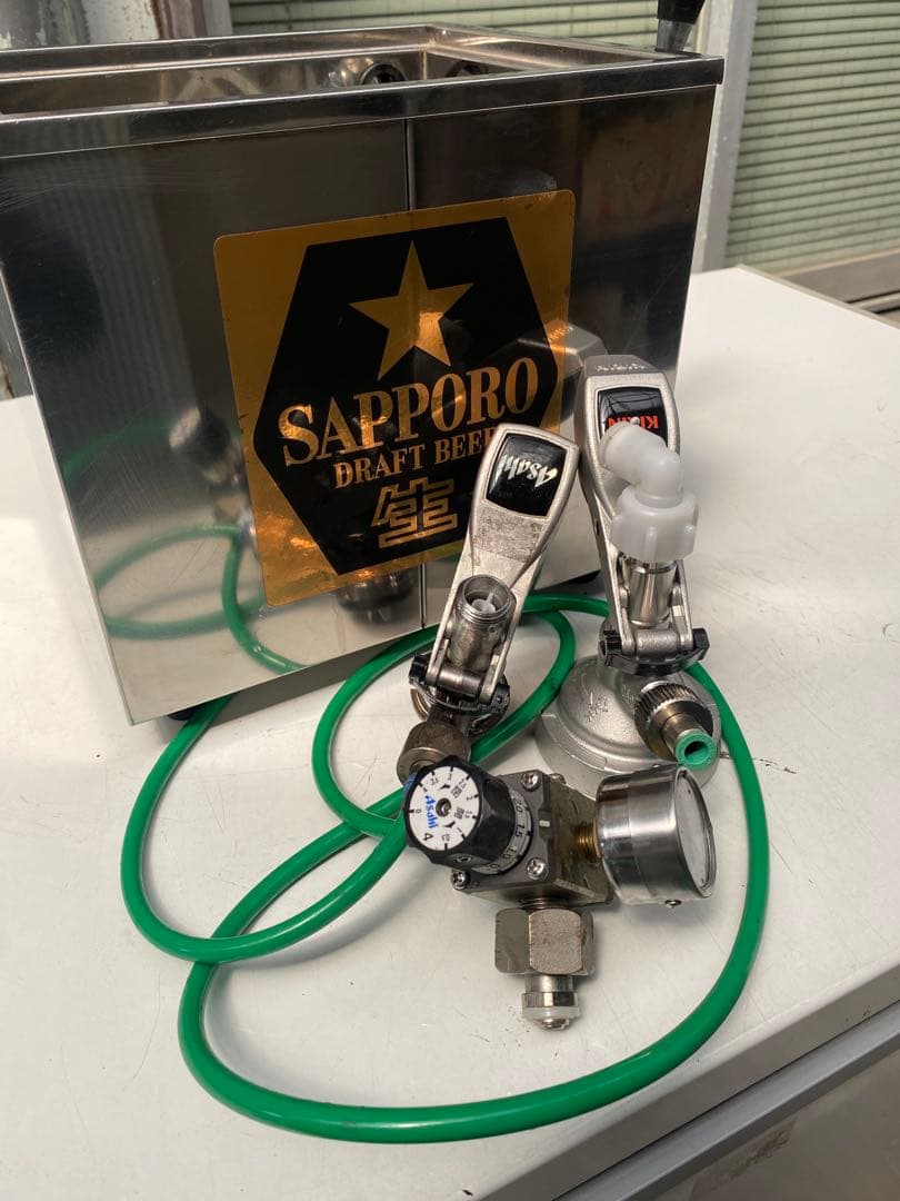 氷冷式生ビールサーバー　洗浄樽付　ニットクHP-1S