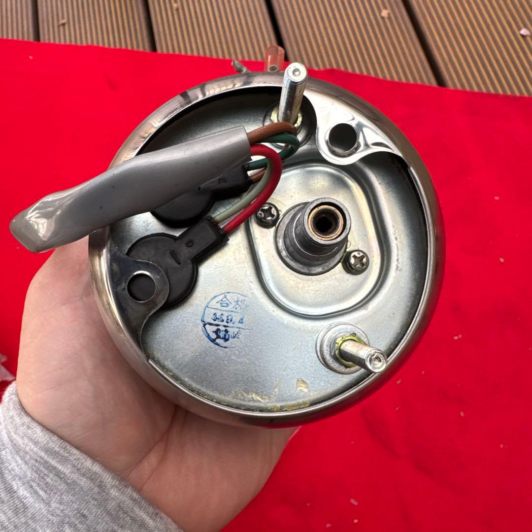 希少品当時物新品未使用SS50純正スピードメーター100km 5速(4ミニ