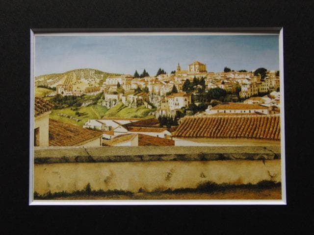 今中洋二、残響、希少な画集より、新品高級額・額装付、状態良好