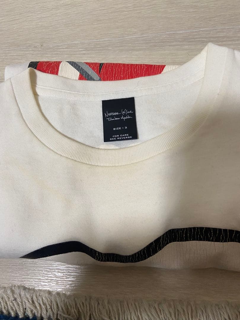 【宮下期】ナンバーナイン　tシャツ　ローリングストーンズ　ベロT