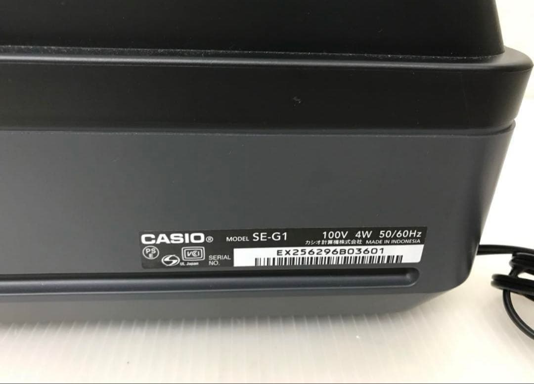 CASIO 電子レジスター　SE-G1