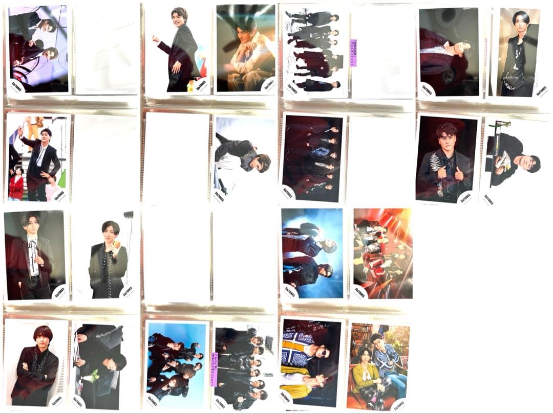 SixTONES 公式生写真 280枚～