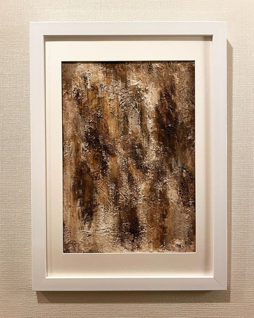 抽象画　『崢嶸 Erhabenheit』