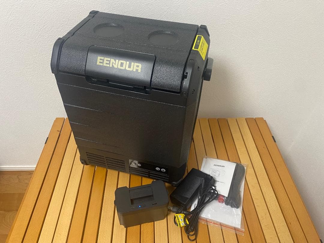 EENOUR D10 10L車載冷蔵庫 バッテリー付き