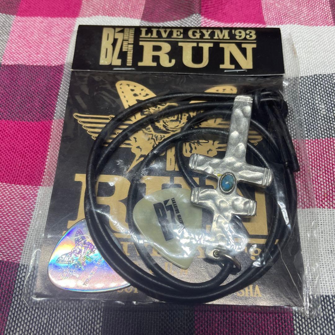 ダブルクロスペンダント B'z RUN 1993 松本孝弘 チョーカー