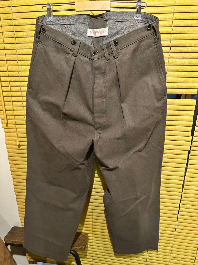 niceness ビンテージダックトワークラウザー 22AW