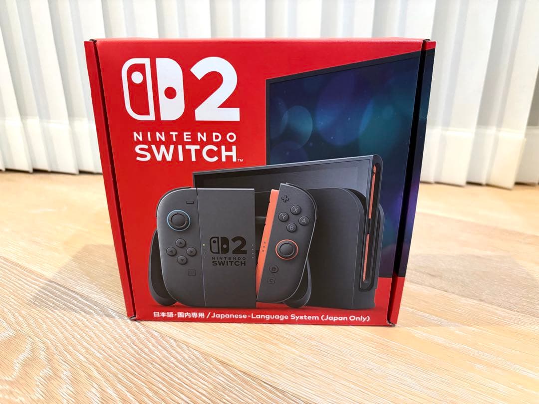 【未開封 新品未使用】Nintendo Switch 2本体 国内専用モデル
