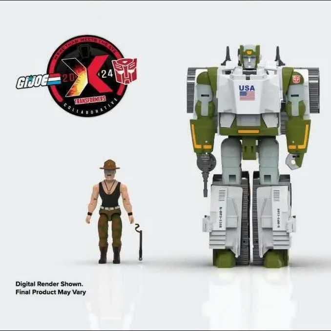 トランスフォーマー　GIジョー特種部隊コラボ3T戦車カップ