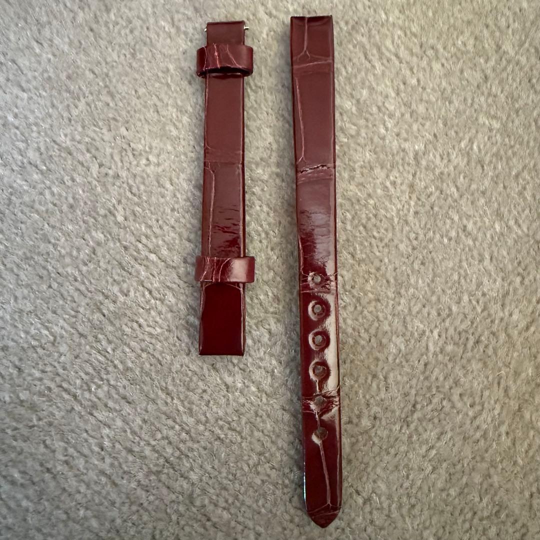 新品◆ヴァンクリーフ&アーペル◆スウィートアルハンブラ用ベルト◆アリゲーター