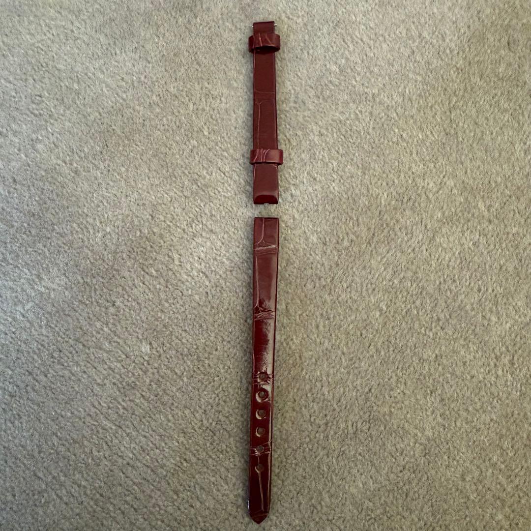 新品◆ヴァンクリーフ&アーペル◆スウィートアルハンブラ用ベルト◆アリゲーター