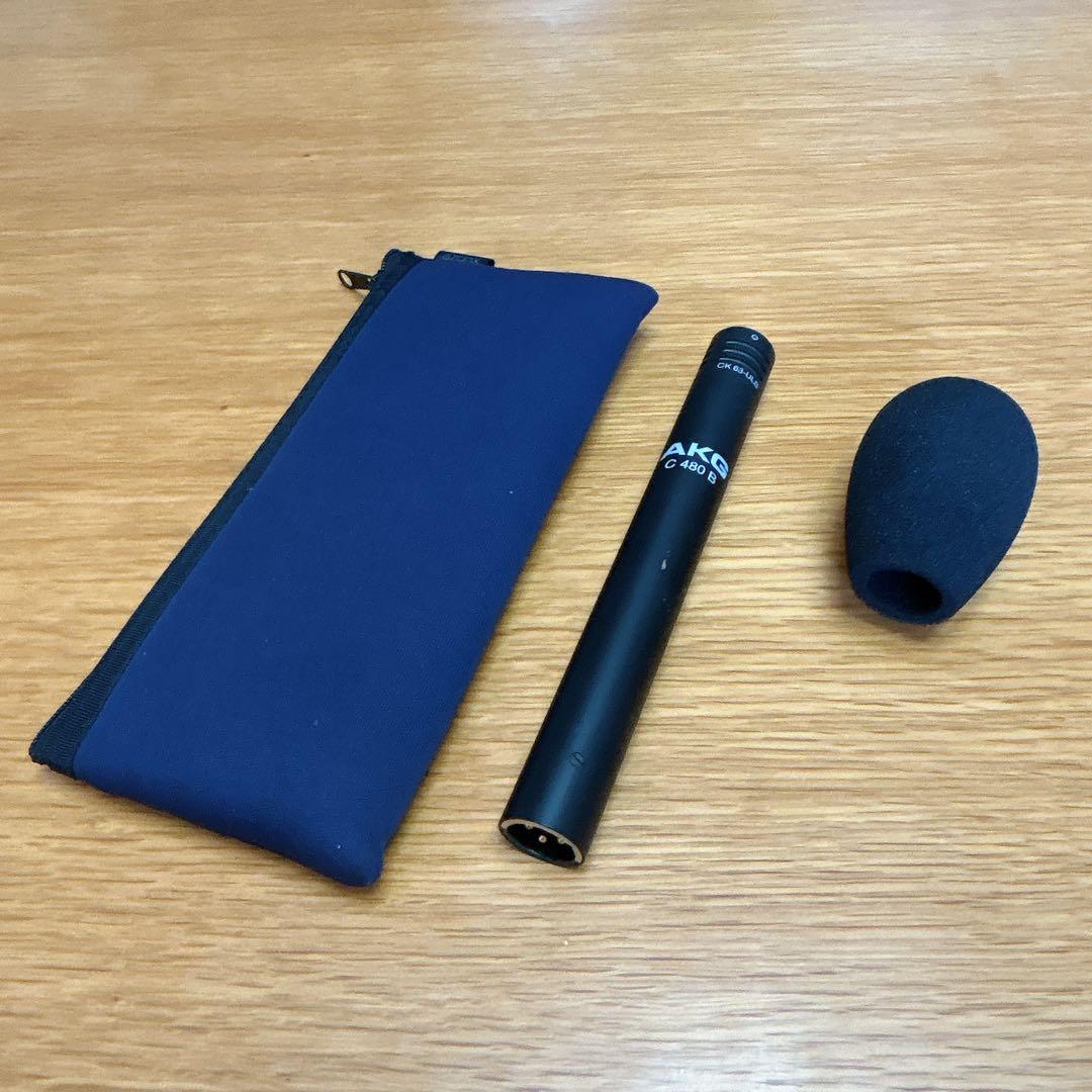 AKG アーカーゲー C480B+CK63-ULS 高性能コンデンサーマイク