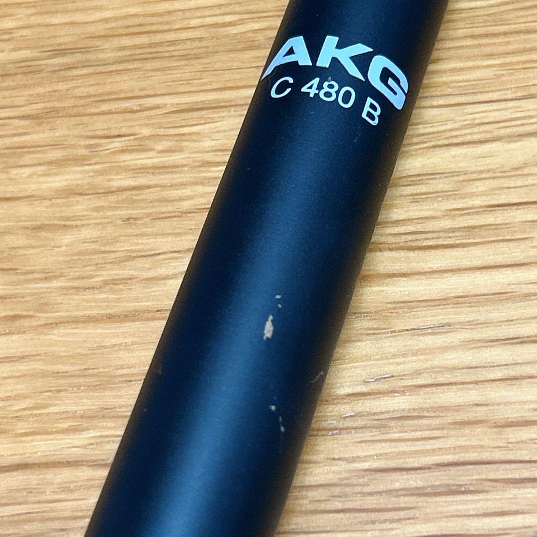 AKG アーカーゲー C480B+CK63-ULS 高性能コンデンサーマイク