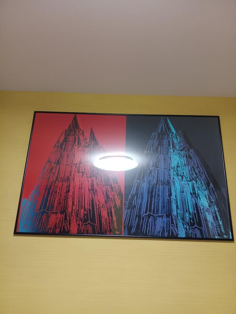 超巨大アンディウォーホール「ケルン大聖堂」　ポスター