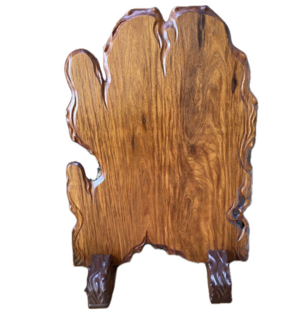 天然木　一枚板　ついたて