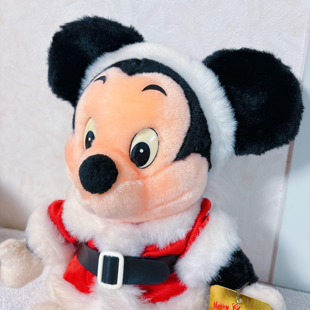 【超希少・タグ付】サンアンドスター製★レトロ サンタミッキー デューイ4点