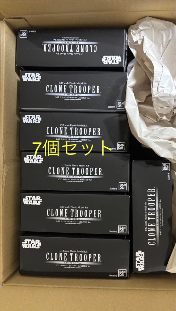 【7個セット】スターウォーズセレブレーション限定 1/12 クローン・トルーパー