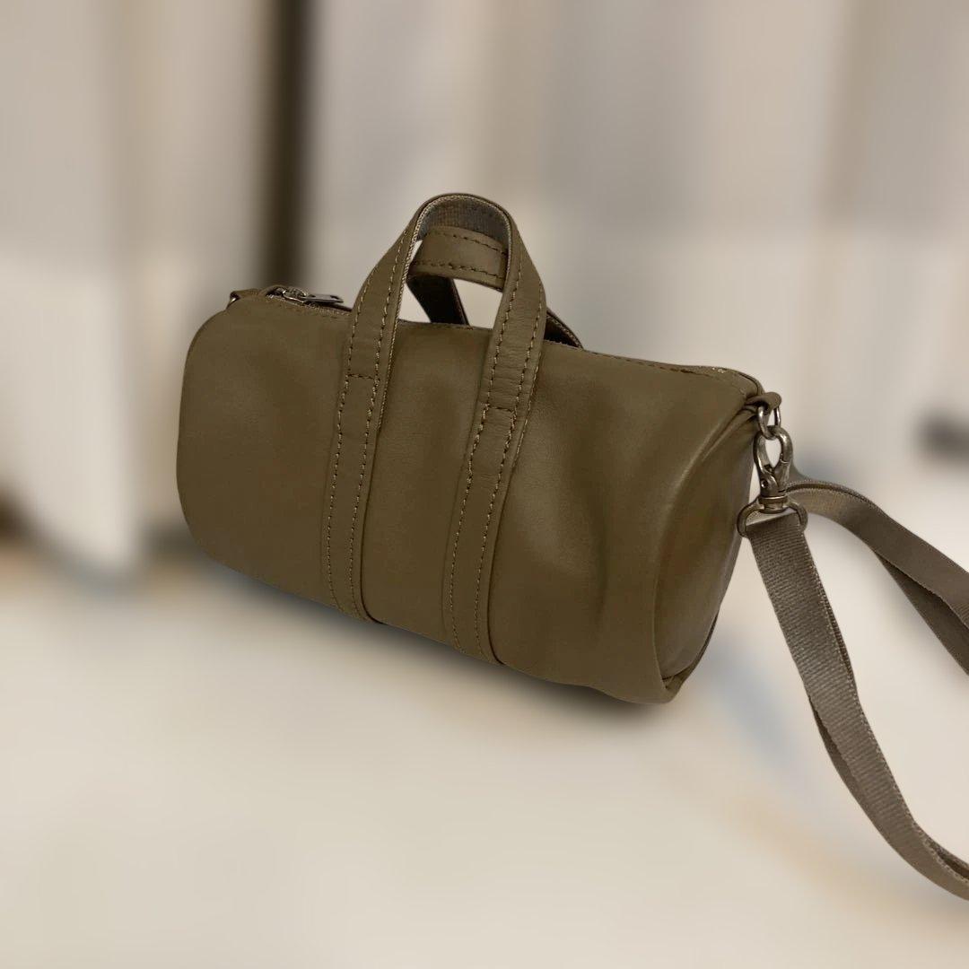 超美品　E R A. NAPPA CALF MINI DUFFLE BAG