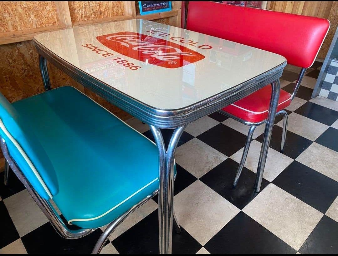 アメリカンダイナー ダイナーセット ダイニングセット 直接引き取り商品