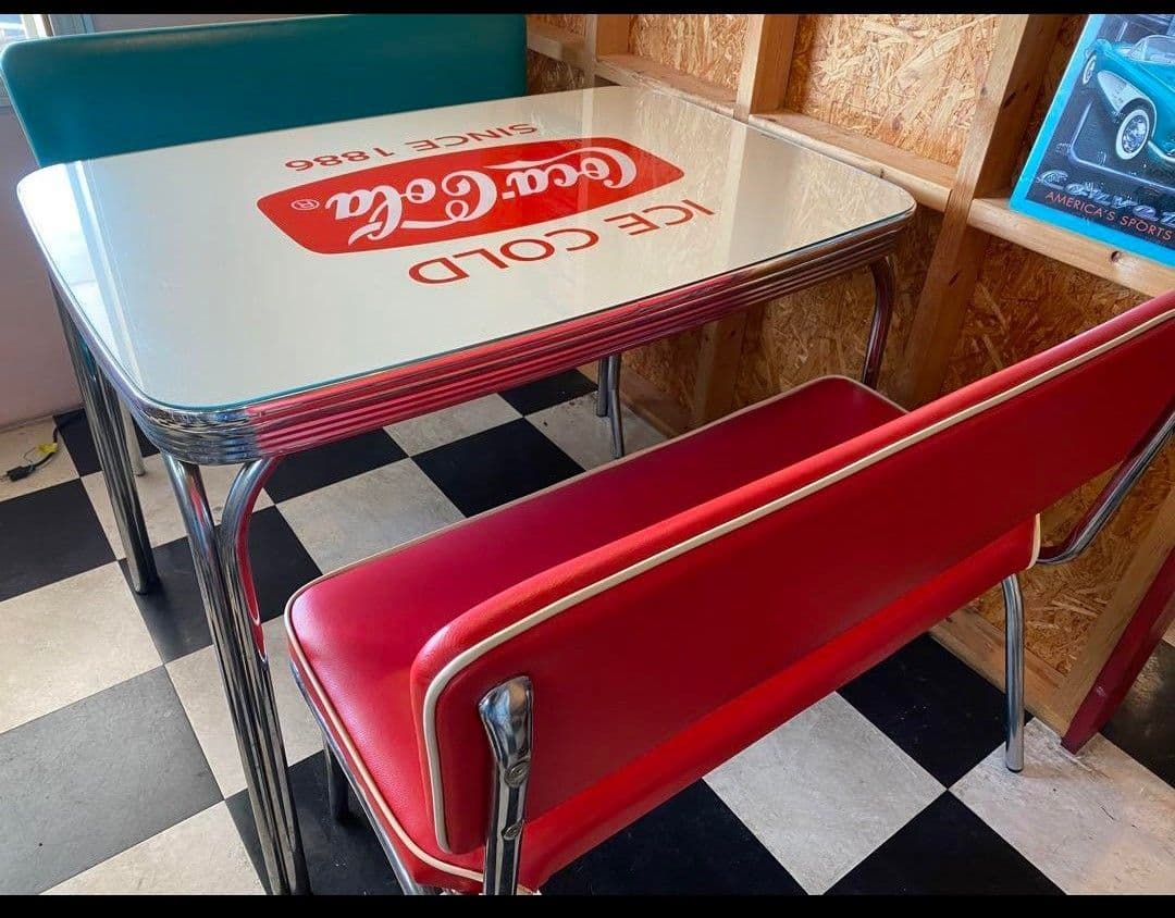 アメリカンダイナー ダイナーセット ダイニングセット 直接引き取り商品