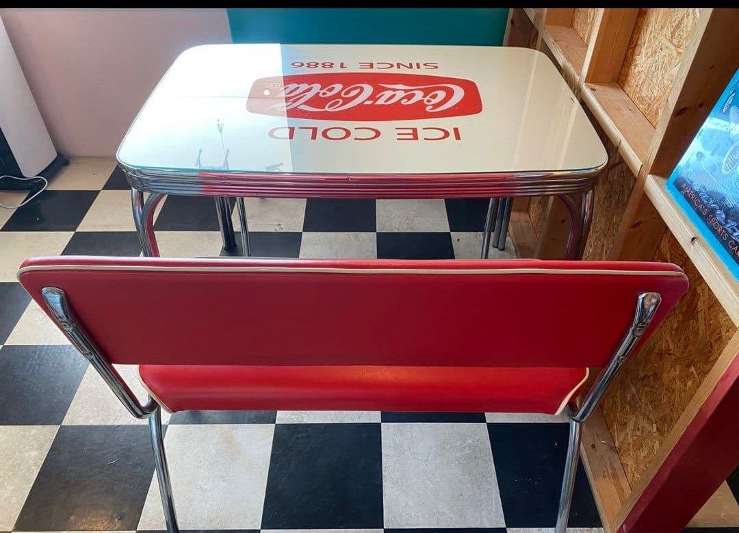 アメリカンダイナー ダイナーセット ダイニングセット 直接引き取り商品