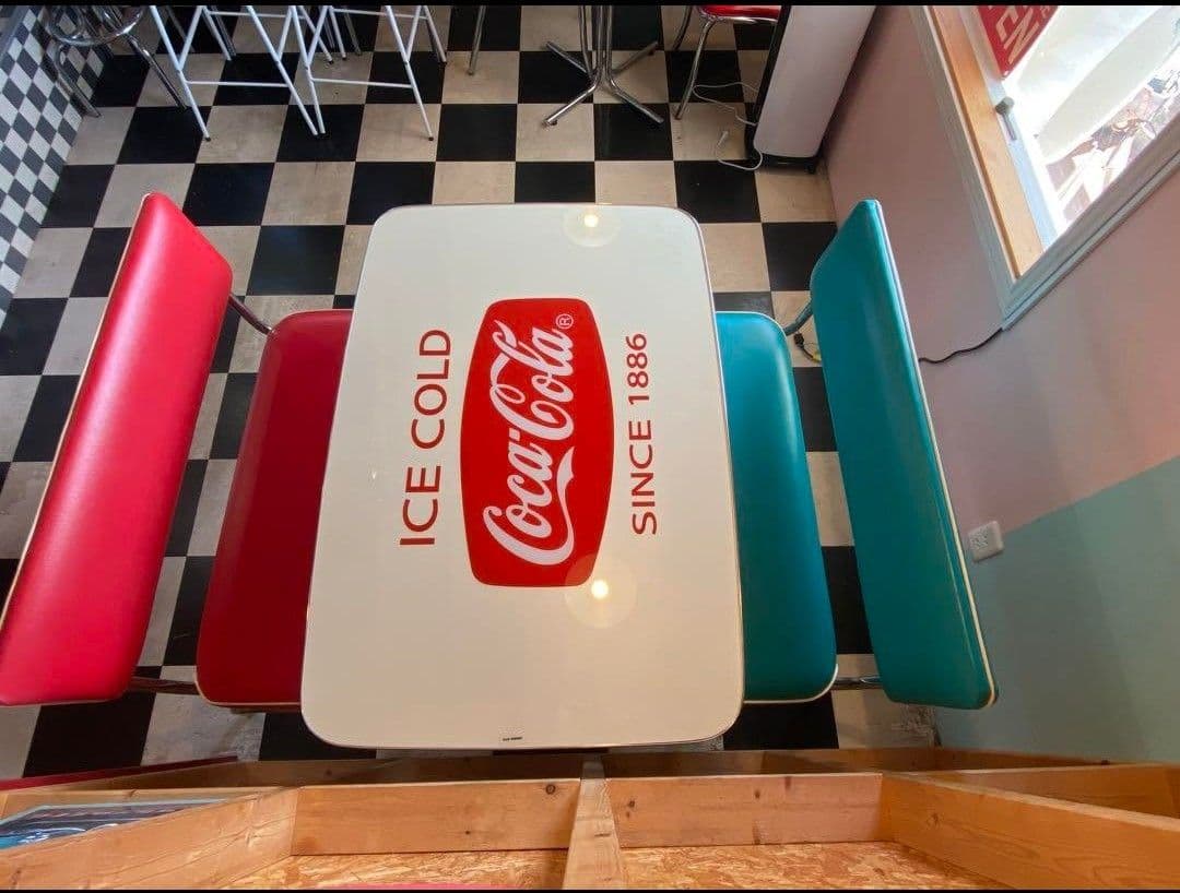 アメリカンダイナー ダイナーセット ダイニングセット 直接引き取り商品