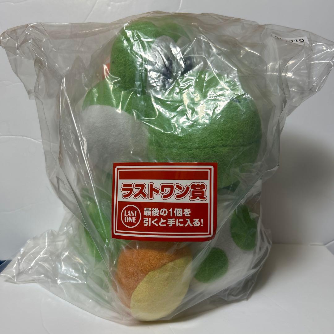 一番くじ スーパーマリオ ラストワン ヨッシーぬいぐるみ グラス セット