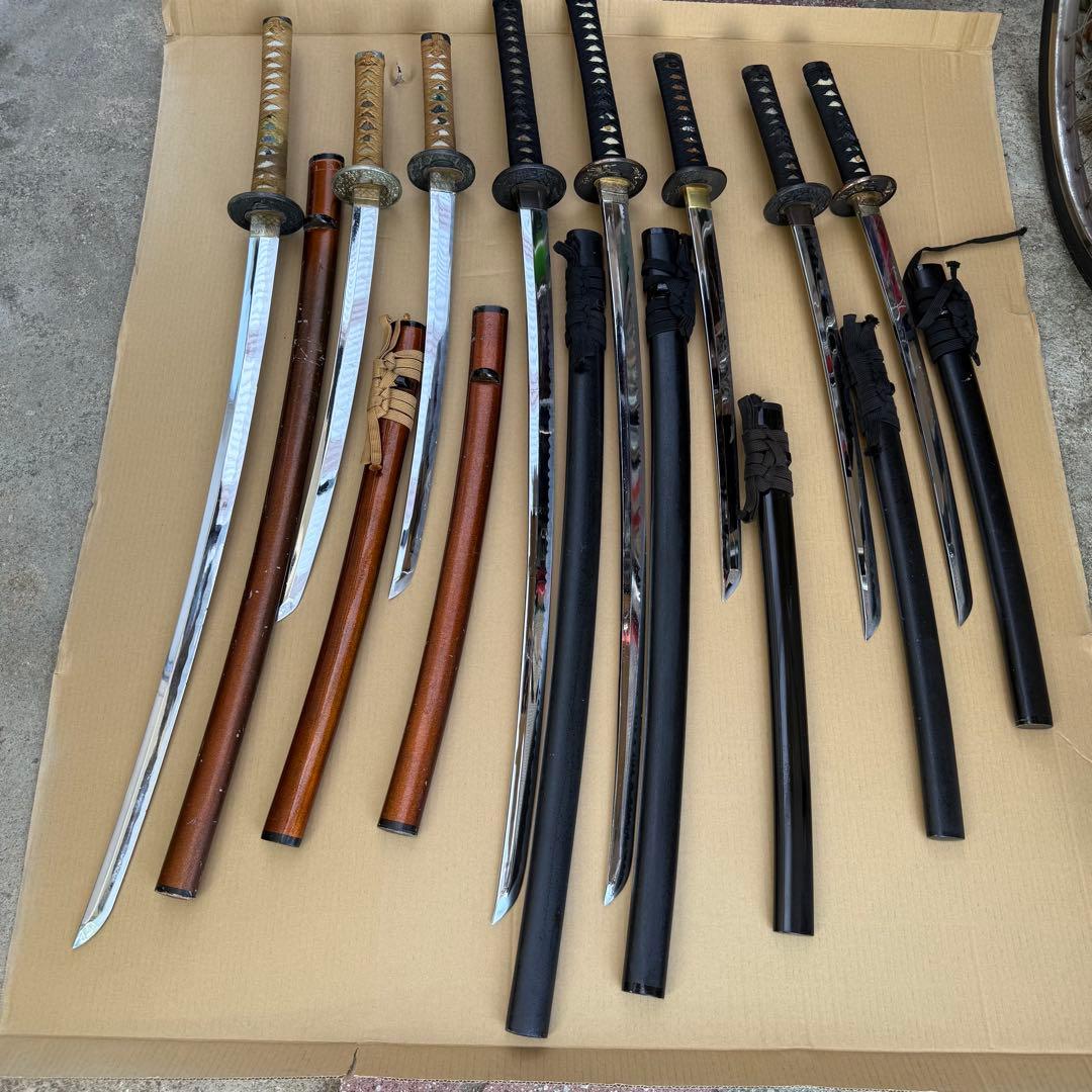 模造刀　8本　模擬刀　刀　和装　コスプレ　侍　サムライ　 日本刀　剣　乱舞　武士