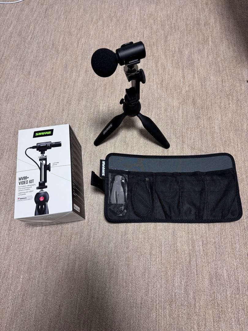 SHURE シュアー　MV88+ Video Kit 美品