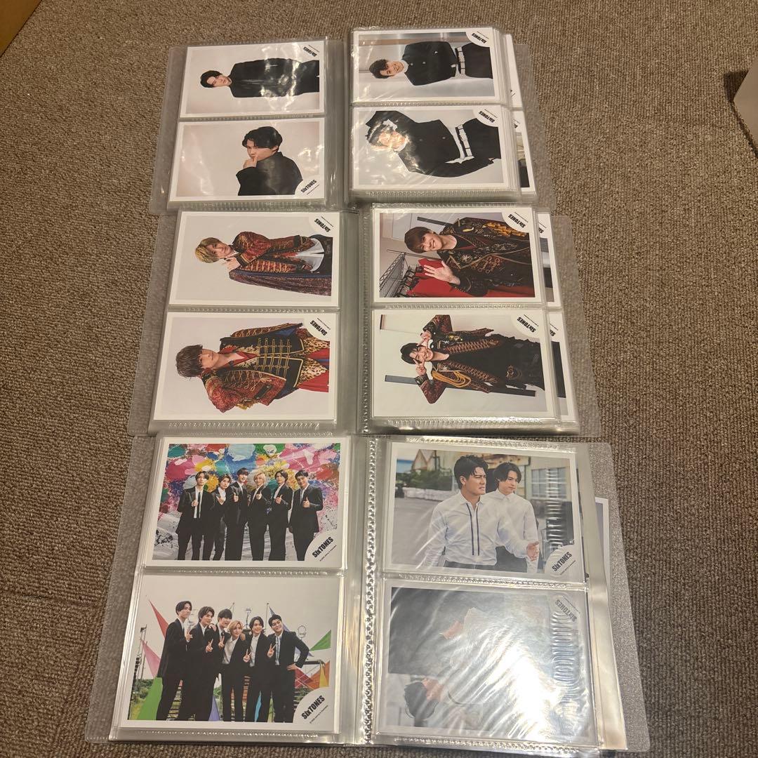 SixTONES　公式写真　400枚程度　アルバム入　松村北斗