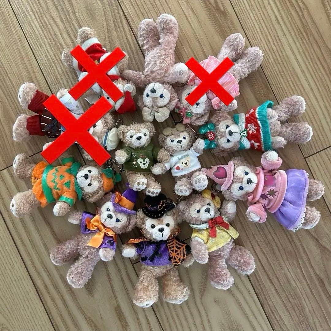 ダッフィー  シェリーメイ  セット　9体　duffy disney