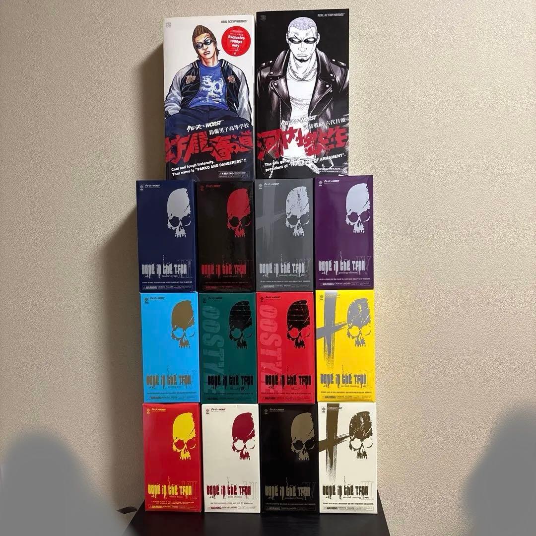 は*。様 クローズworstボーンフィギュア12体他2体セット