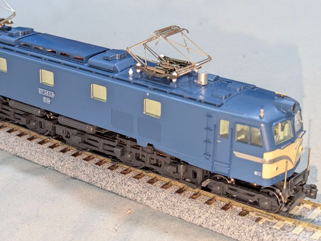 KATO　EF58　(大窓・ブルー) 【1-301】　HOゲージ　DCC化済