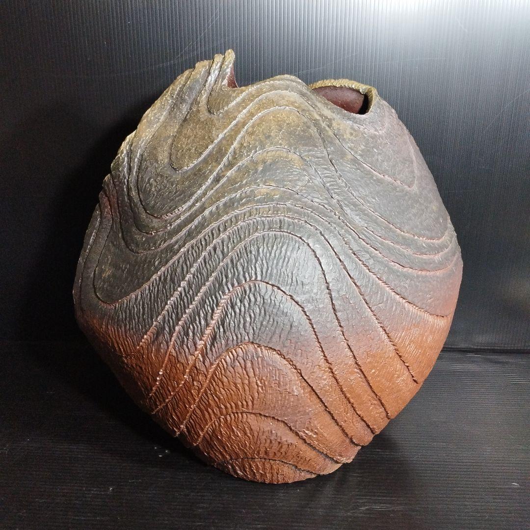 迫力の花瓶 刻印有