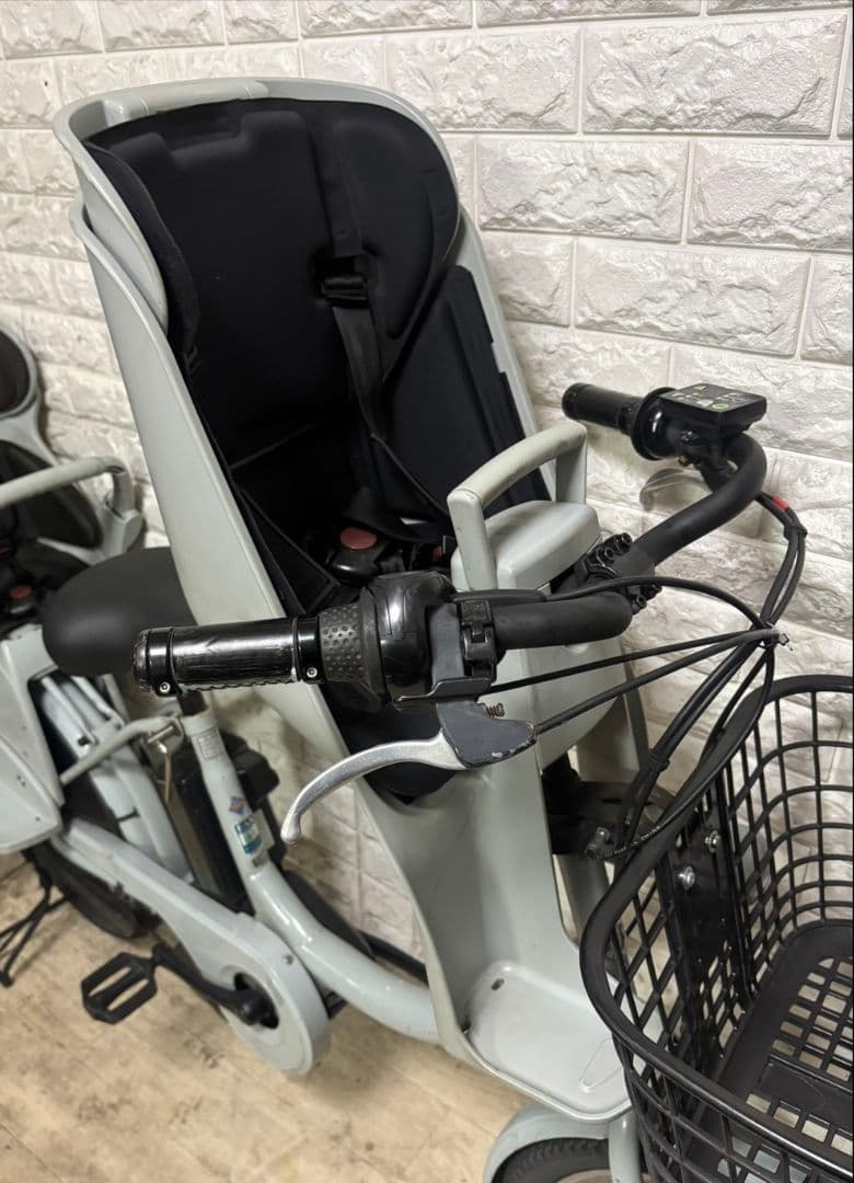 ✨美品✨室内保管✨純正チャイルドシート✨ブリヂストンビッケ2子供乗せ電動自転車