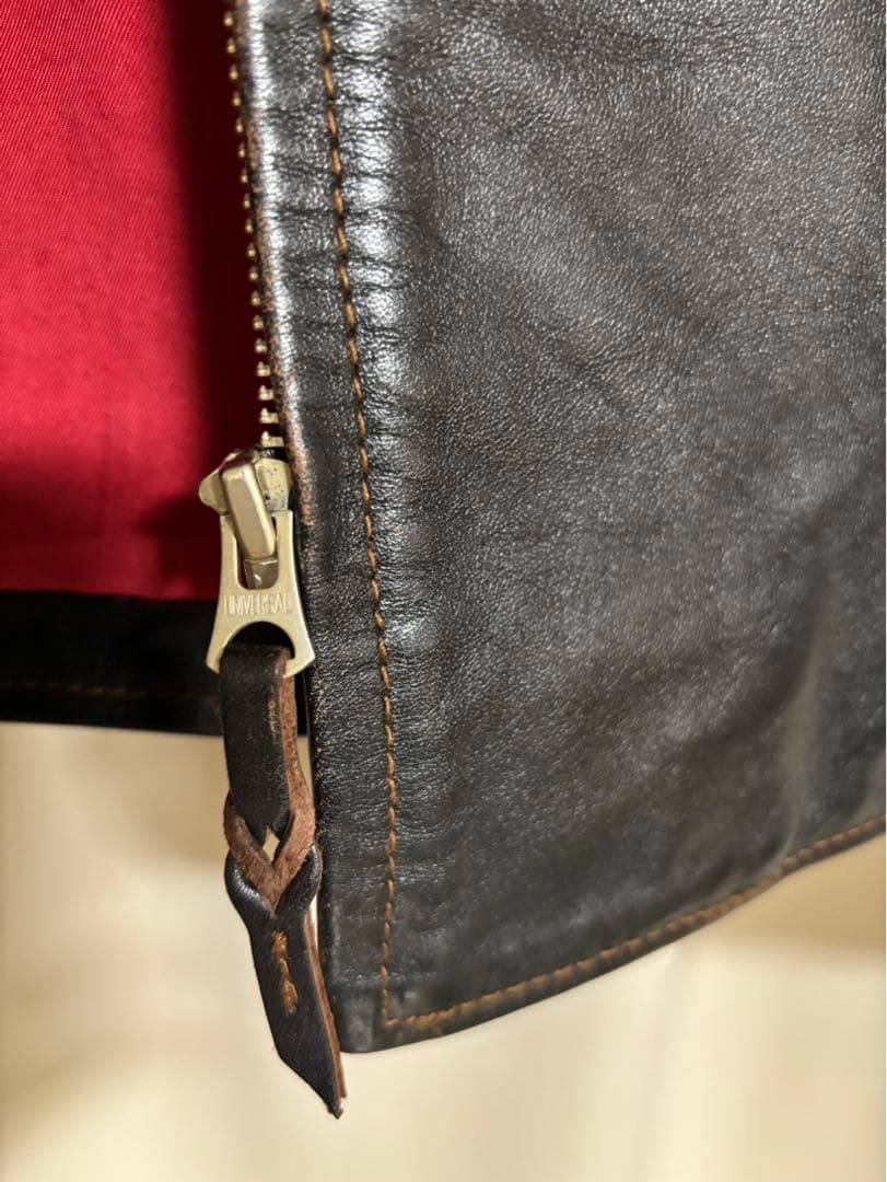 フラットヘッド　ホースハイドシングルライダース茶芯FN-LJ-HS005革ジャン