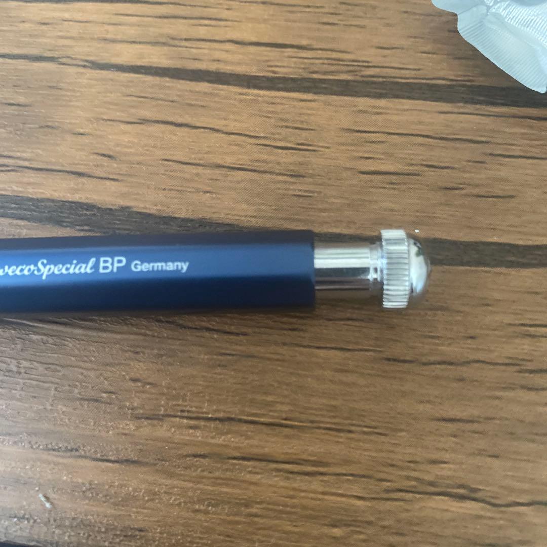 カヴェコスペシャル ブルーエディション ボールペン クリップ付き