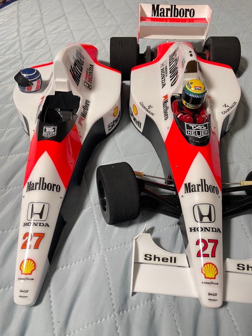 F1 ラジコン　f103 マクラーレン mp4/5B ボディ&シャーシ