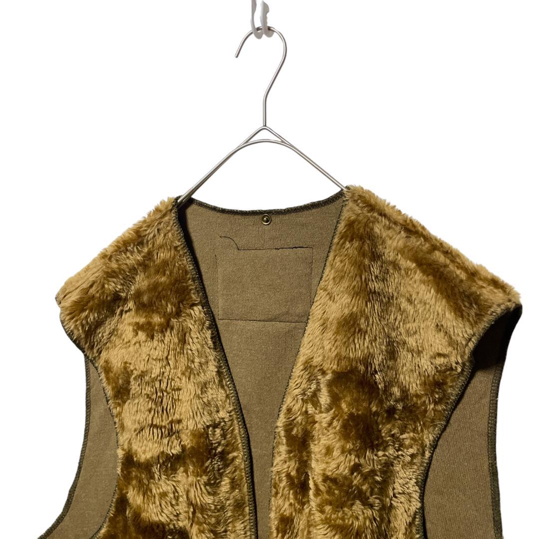 Barbour バブアー ボアライナー パイル ベスト ブラウン 44 L相当