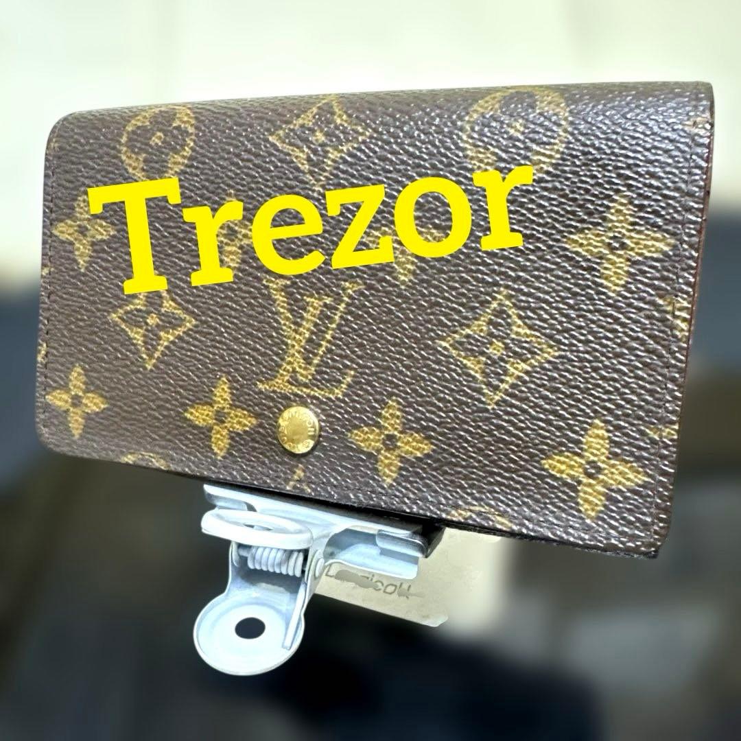 13☆優良品☆ モノグラム♪Ｌ字型ファスナー財布