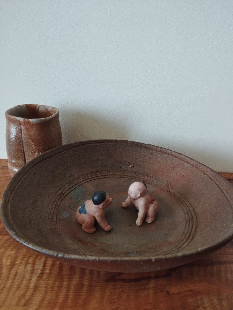 値下げ！　金重有邦　備前　大皿