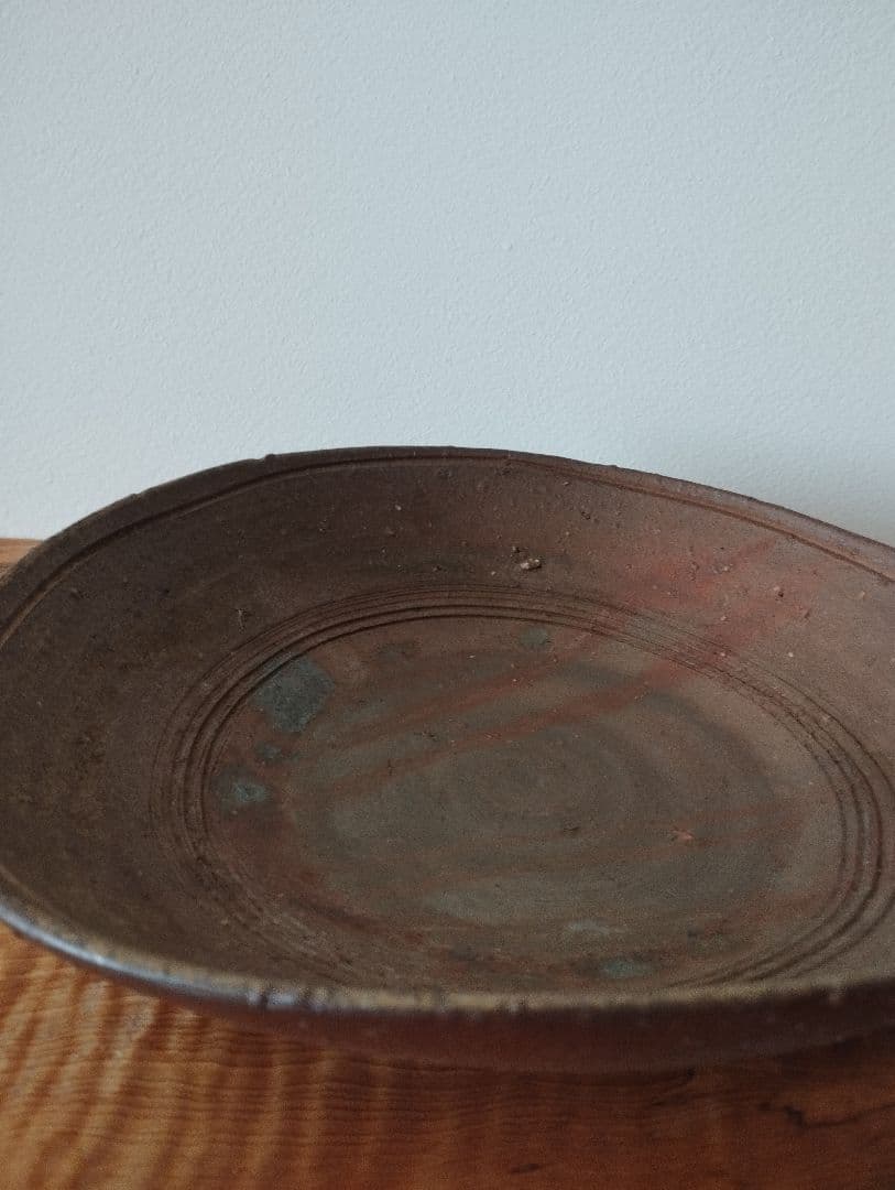 値下げ！　金重有邦　備前　大皿