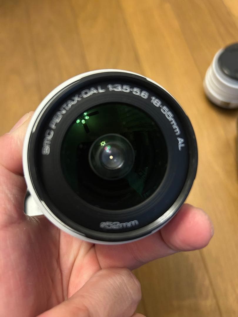 一眼レフカメラ PENTAX K-x ホワイト （ジャンク品）