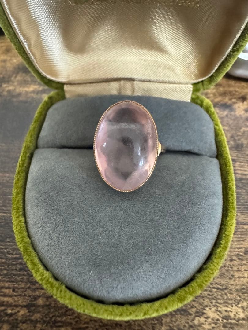 k18 千本透かし　ヴィンテージリング　6.18g